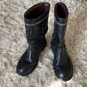 Cambon Chanel Biker Boots